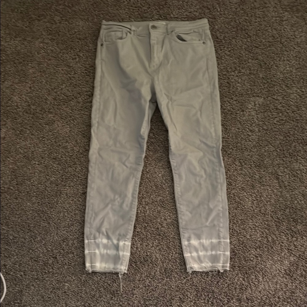 Loft Gray Skinny Jeans